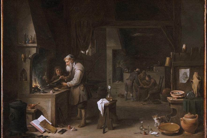 The Alchemist by David Teniers