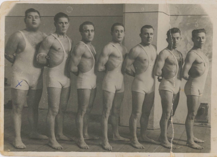 Bratislava wrestling club about 1928