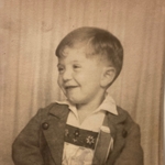 Jackie Gerlich as a young boy