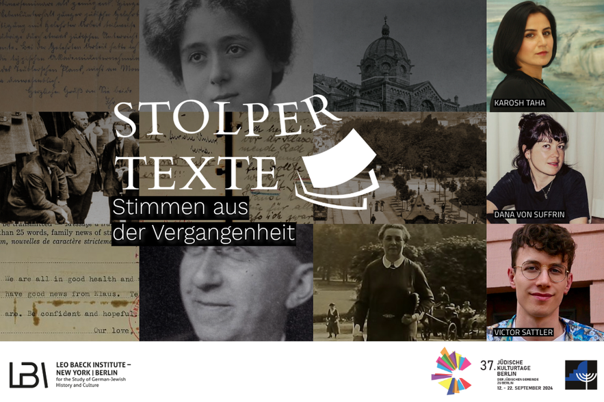 Jüdische Kulrurtage_Stolpertexte Event