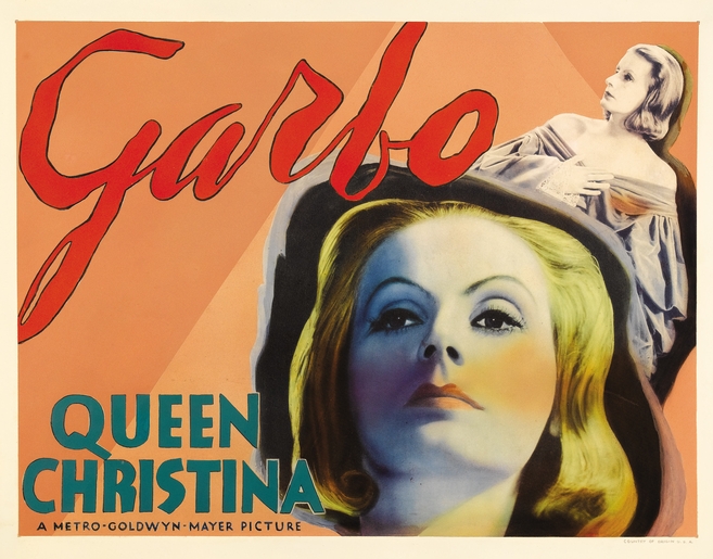 Poster for the 1933 film Queen Christina