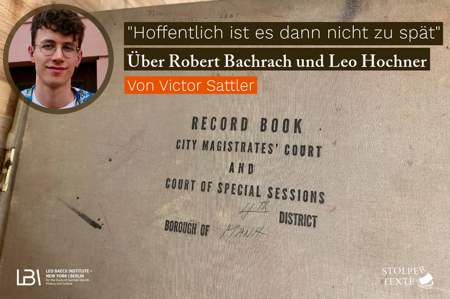 Stolpertext_Victor Sattler_Bachrach und Hochner