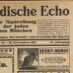 juedisches echo bavaria 1923 - cropped