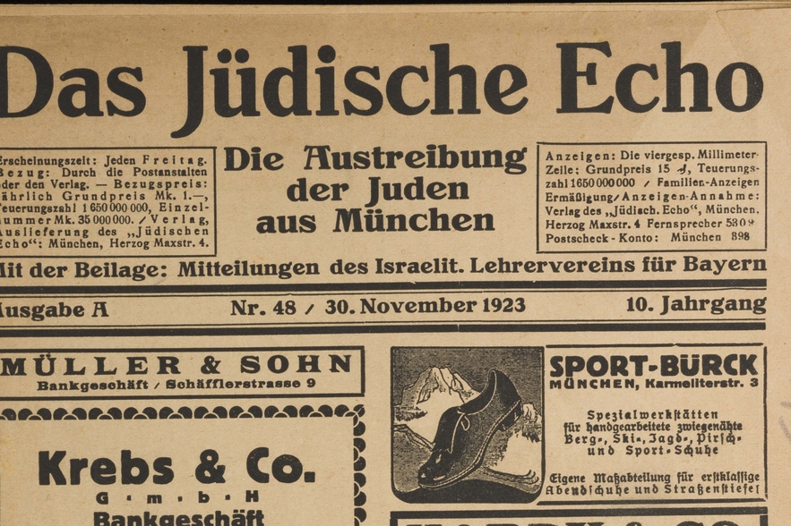 juedisches echo bavaria 1923 - cropped