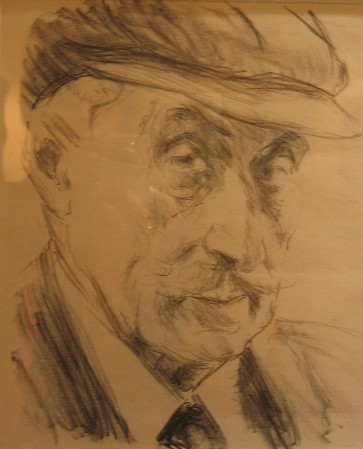 Self portrait by Max Liebermann